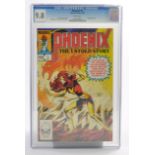 Graded Comic Book interest comprising Phoenix #1. Marvel Comics, 4/84. Wraparound cover. CGC