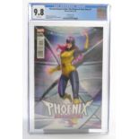 Graded Comic Book interest comprising Phoenix Resurrection: The Return of Jean Grey #1. Marvel