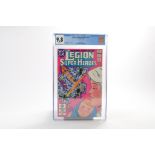 Graded Comic Book interest comprising Legion of Superheroes #292. D. C. Comics, 10/82. CGC Universal