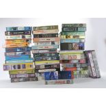 A large box of Railway themed videos.