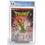 Graded Comic Book interest comprising Phoenix Resurrection: The Return of Jean Grey #2. Marvel