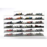 Twenty Three 1/43 Formula One Racing Cars comprising various teams and drivers including Senna,