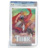 Graded Comic Book interest comprising Mighty Thor #1. Marvel Comics, 1/16. Gatefold wrap around