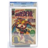 Graded Comic Book interest comprising Daredevil #11. Marvel Comics 12/65. Abner Jones revealed as