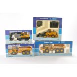 Joal Construction issues comprising Four Volvo machinery models. Excellent in boxes.