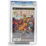 Graded Comic Book interest comprising X - Men Spotlight #1. Marvel Comics, 7/11. Mike McKone