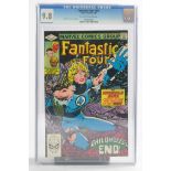 Graded Comic Book interest comprising Fantastic Four #245. Marvel Comics, 8/82. John Byrne story,
