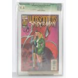 Graded Comic Book interest comprising Webspinners: Tales of Spider-Man #1. Marvel Comics 1/99.