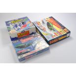 Gerry Anderson interest comprising two complete sets from Matchbox for Thunderbirds, one looks