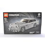 Lego Model Kit comprising No. 10262 James Bond Aston Martin DB5. Kit is used but complete.