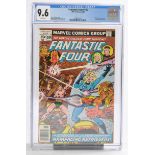 Graded Comic Book interest comprising Fantastic Four #195. Marvel Comics, 6/78. Sub - Mariner