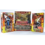 Midway Games Mortal Kombat Trilogy figures issue comprising 1) Johnny Cage, 2) Sub Zero plus