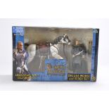 Toy Biz Lord of the Rings figure issue comprising The Return of the King Legolas with Horse, Legolas