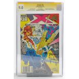 Graded Comic Book interest comprising X-Factor #50. Marvel Comics 1/90. Signed by Todd McFarlane.