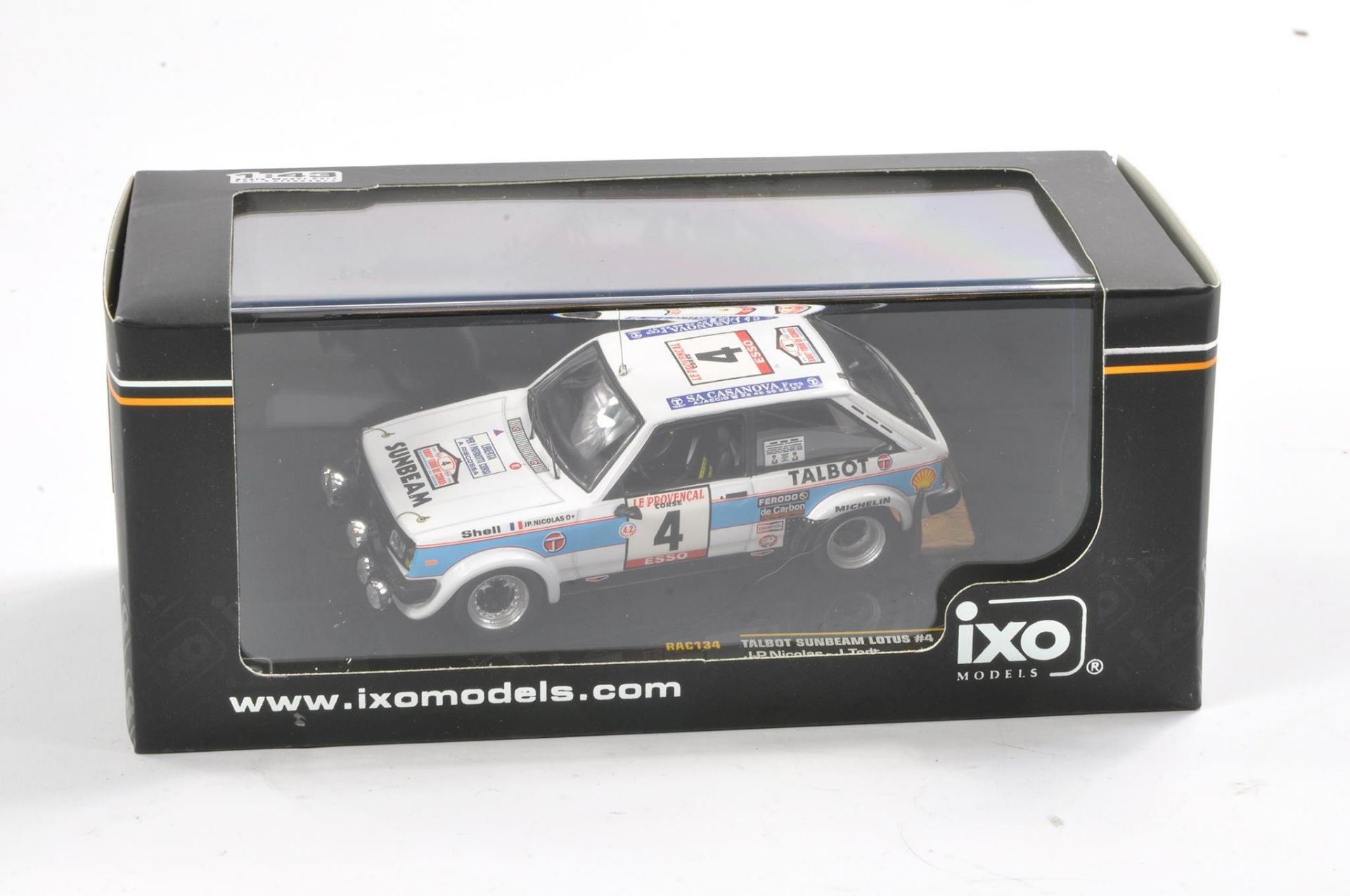 Ixo Model Cars 1/43 talbot Sunbeam Lotus #4. Excellent And Not Previously Removed From Box.