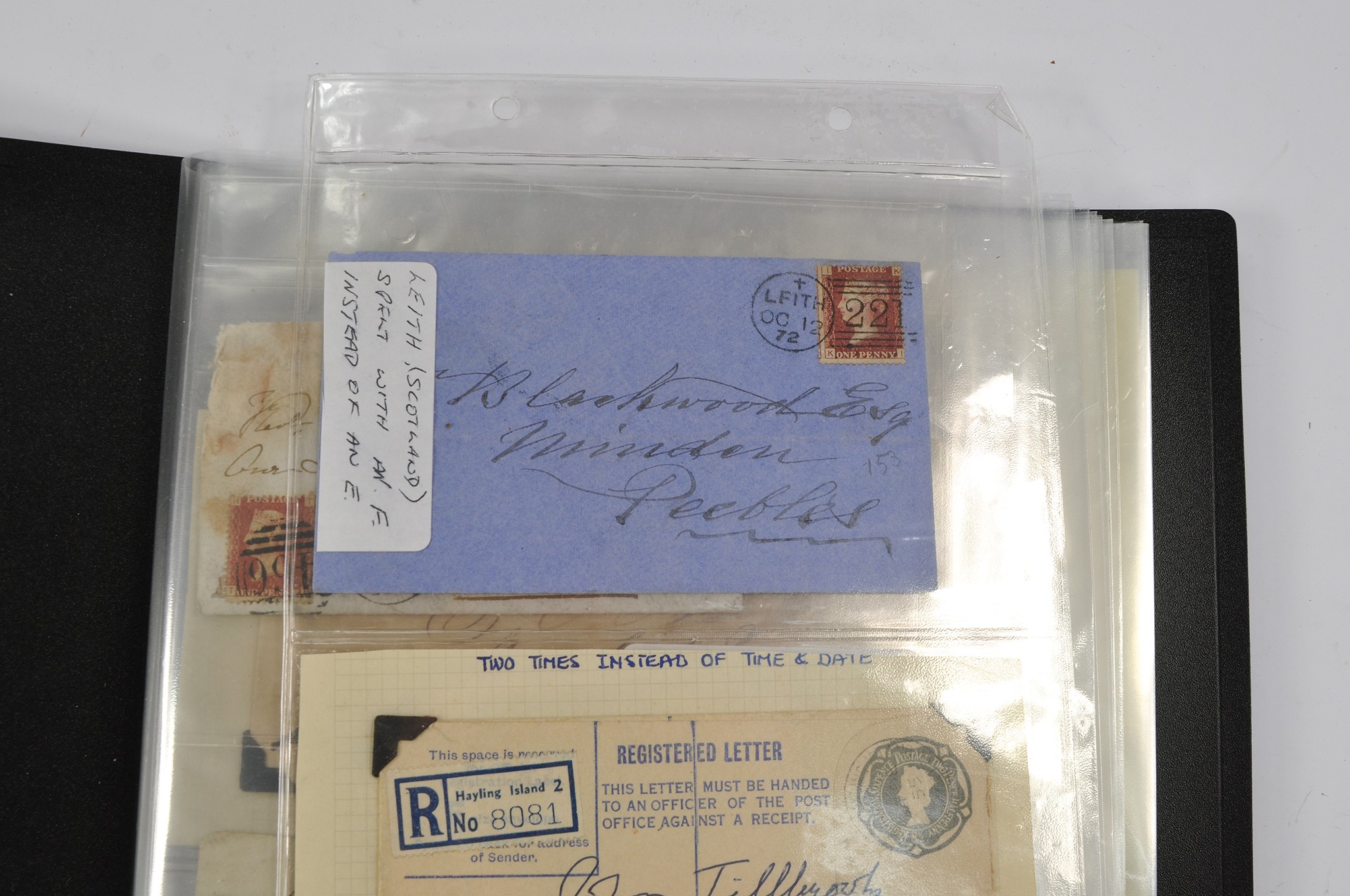 Stamps interest and postal history of the 19th and early 20th century comprising an extremely - Image 3 of 31