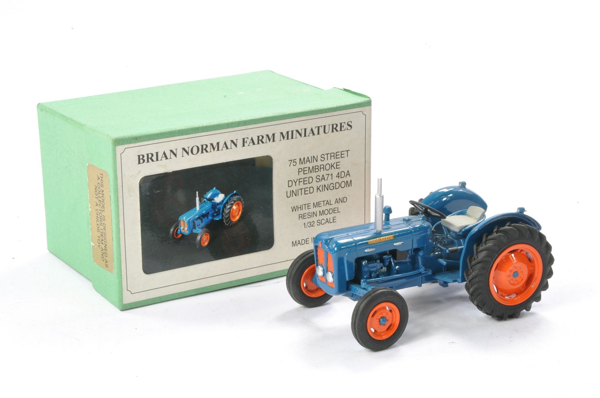 Brian Norman 1/32 Hand Built farm issue comprising no. FM06 Fordson Dexta 3 Cylinder Tractor.