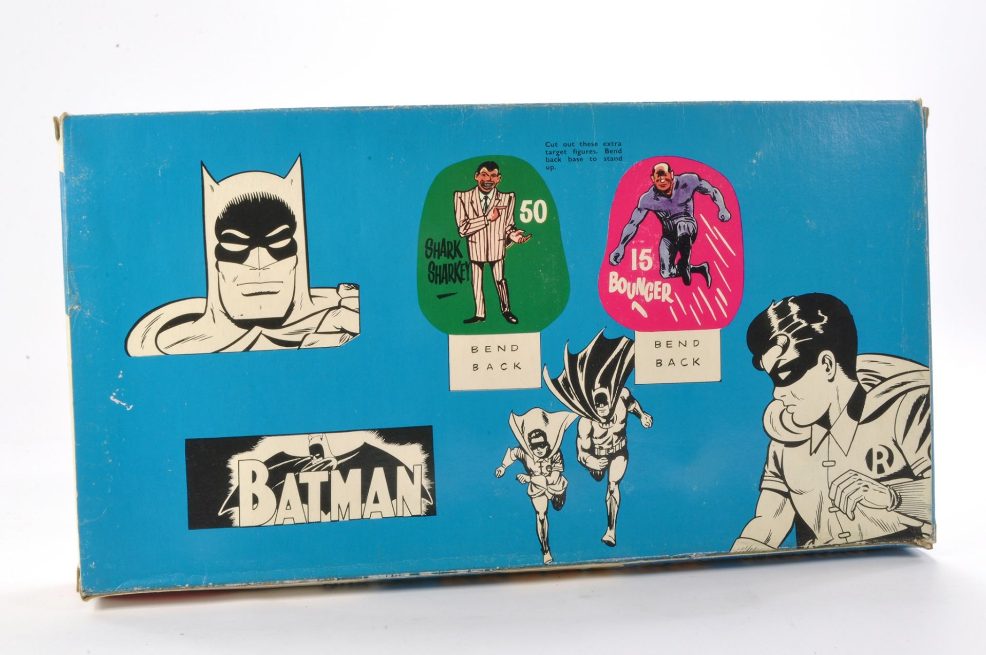 Lone Star 1966 Batman Batzooka Pop Gun. Secured in box, a complete and unplayed-with set which looks - Image 2 of 2