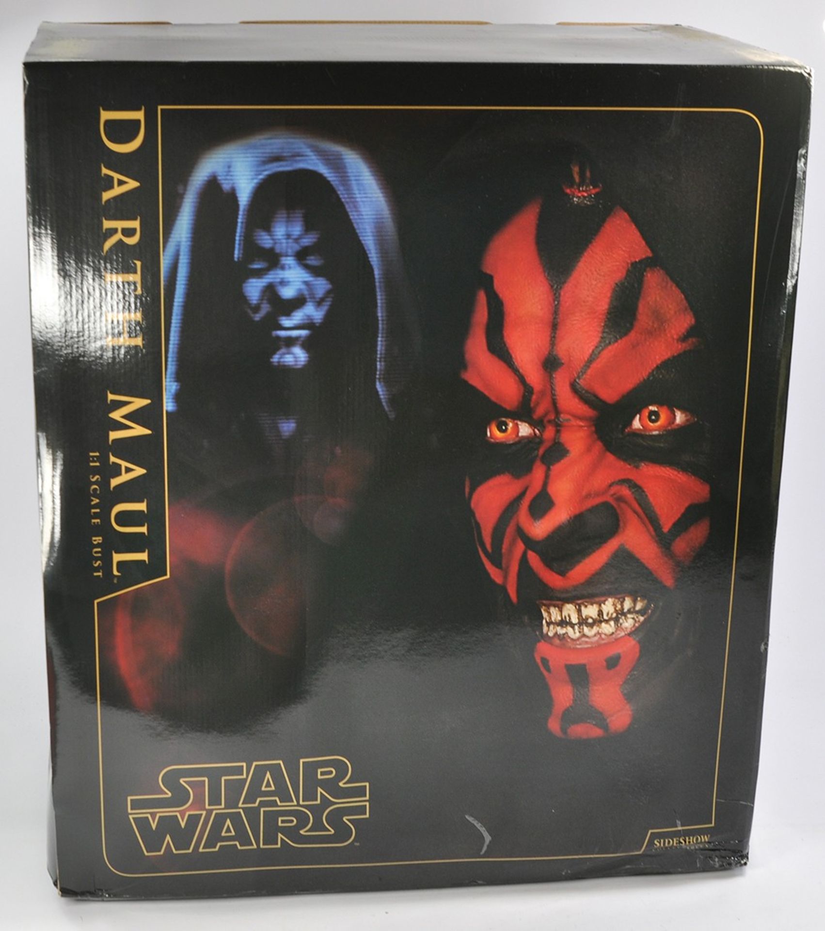 Sideshow Collectibles Star Wars Issue comprising Life Size 1/1 scale Darth Maul Bust. Unopened