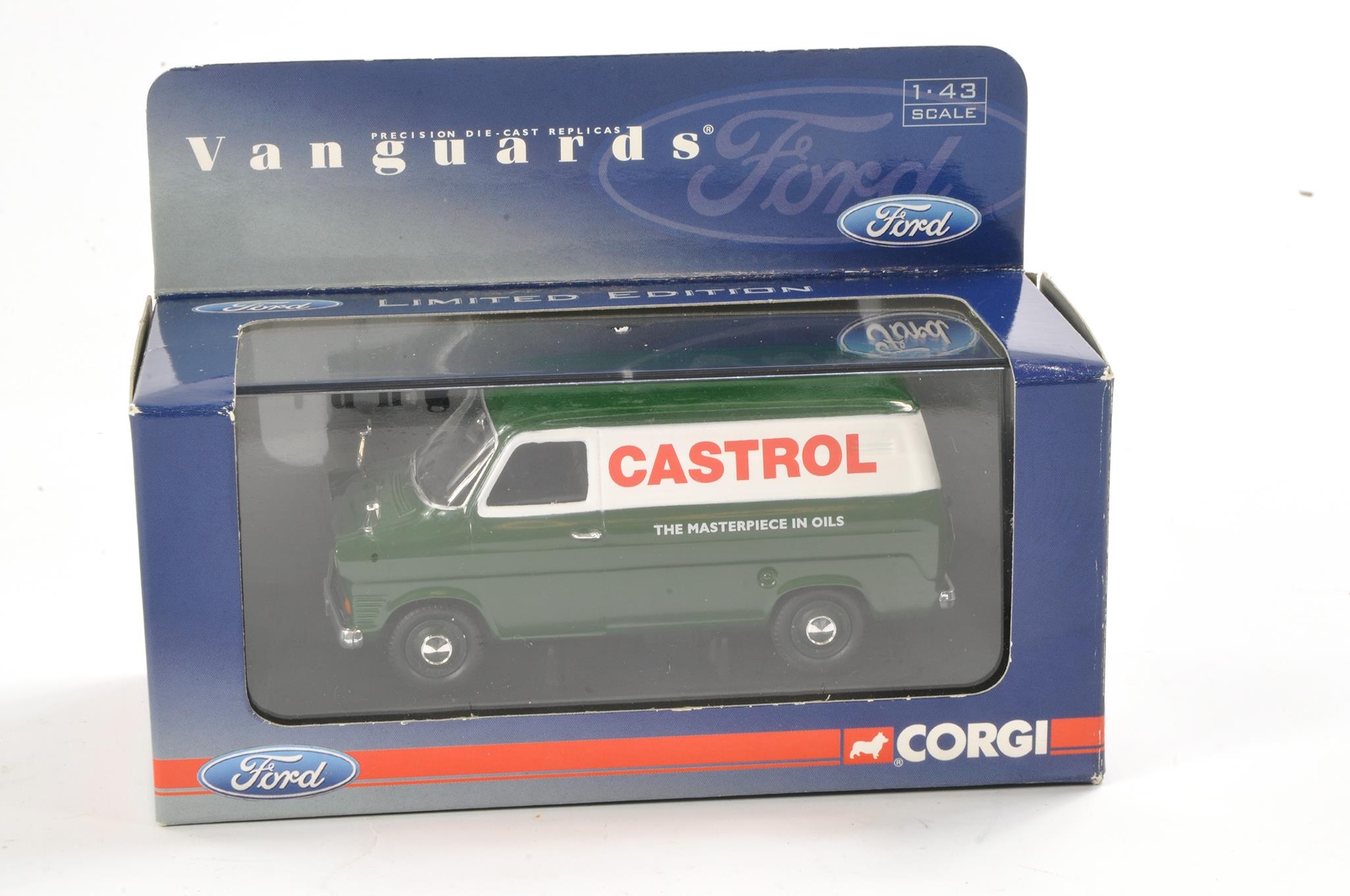 Vanguards Model Cars 1/43 Ford Transit Van Castrol. Limited Edition. Excellent And Not Previously