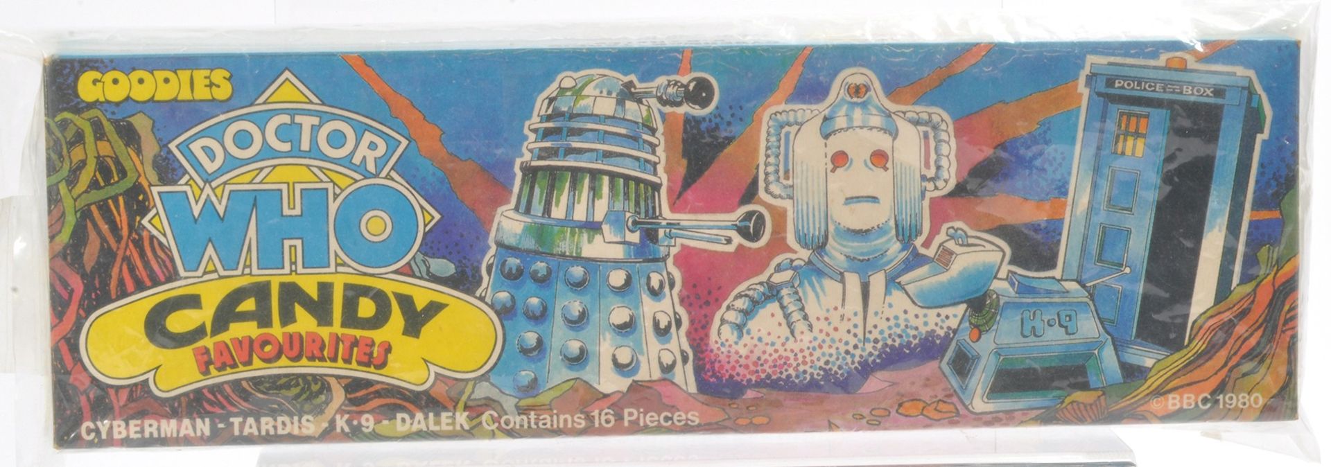 Goodies 1980 Doctor Who Candy Favourites. Unused. Scarce.