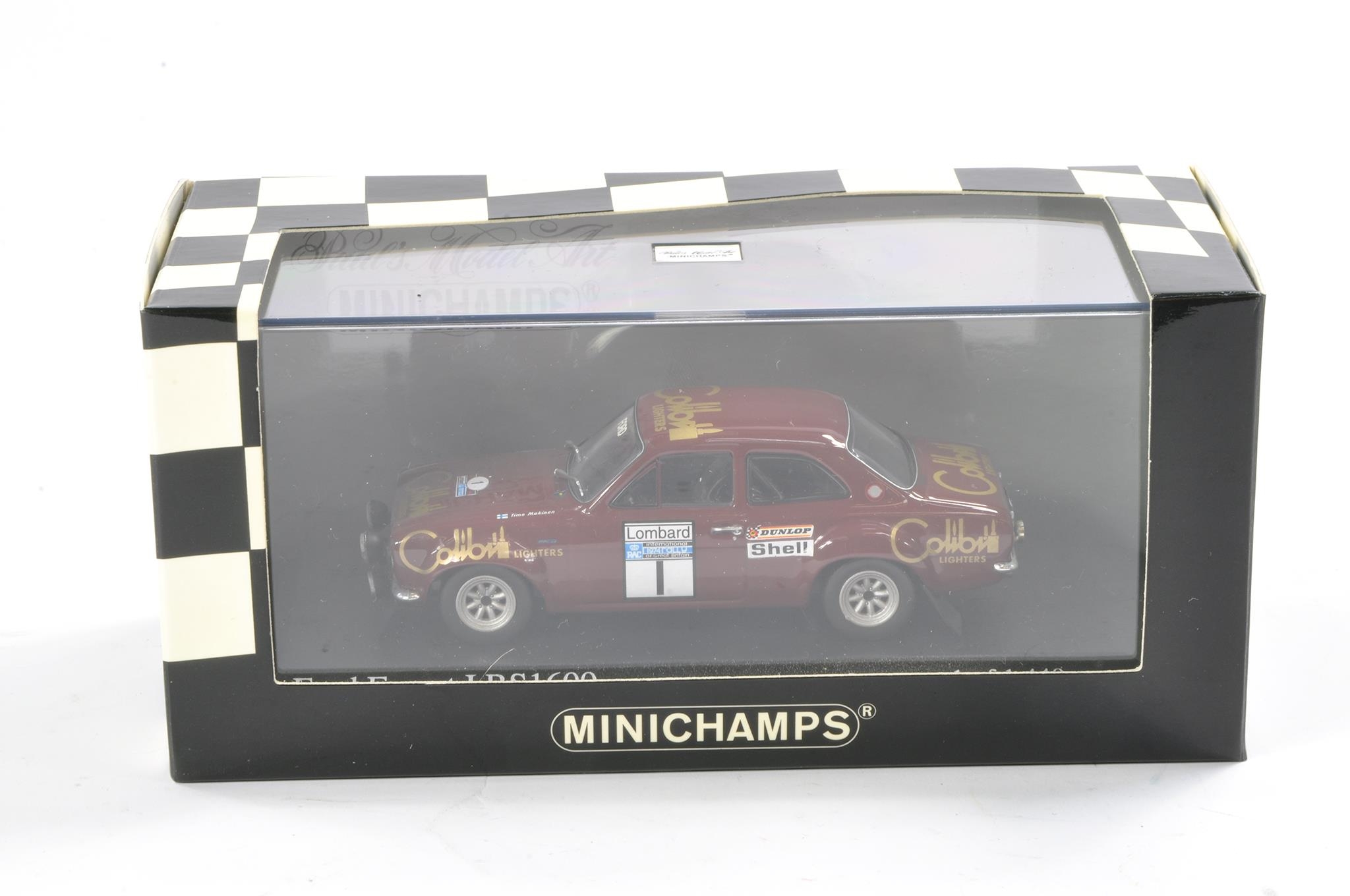 Minichamps Model Cars 1/43 Ford Escort 1 RS1600. Limited Edition 1 of 1440. Excellent And Not