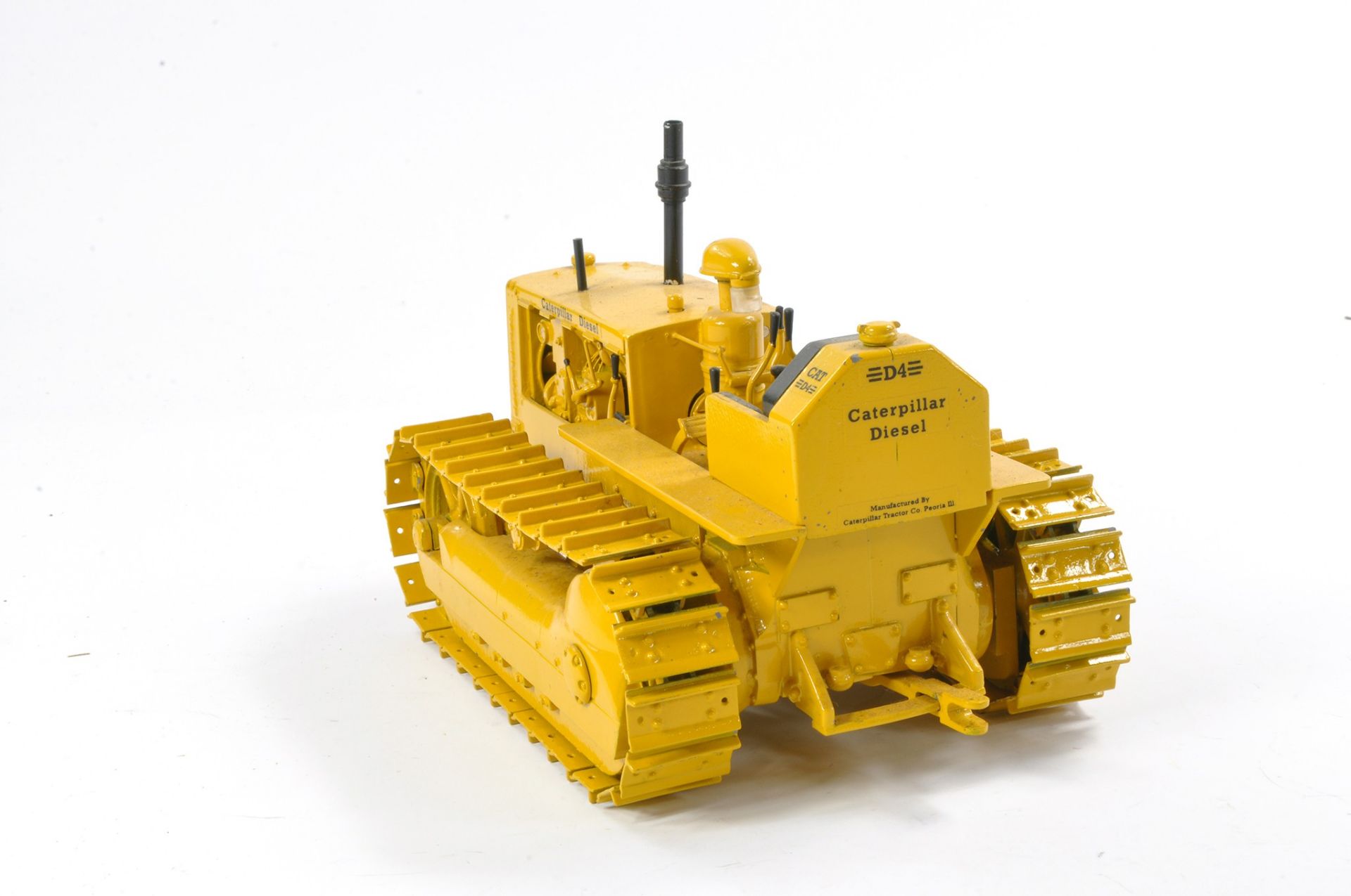 Gilson Riecke / CCM - ACMOC 1/16 Hand Built CAT D4 Crawler Tractor. Generally very good, no - Image 2 of 3