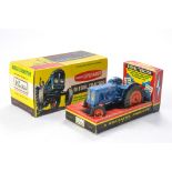 Britains 1/32 farm issue comprising No. 172F Fordson Super Major Diesel Tractor. Generally very good