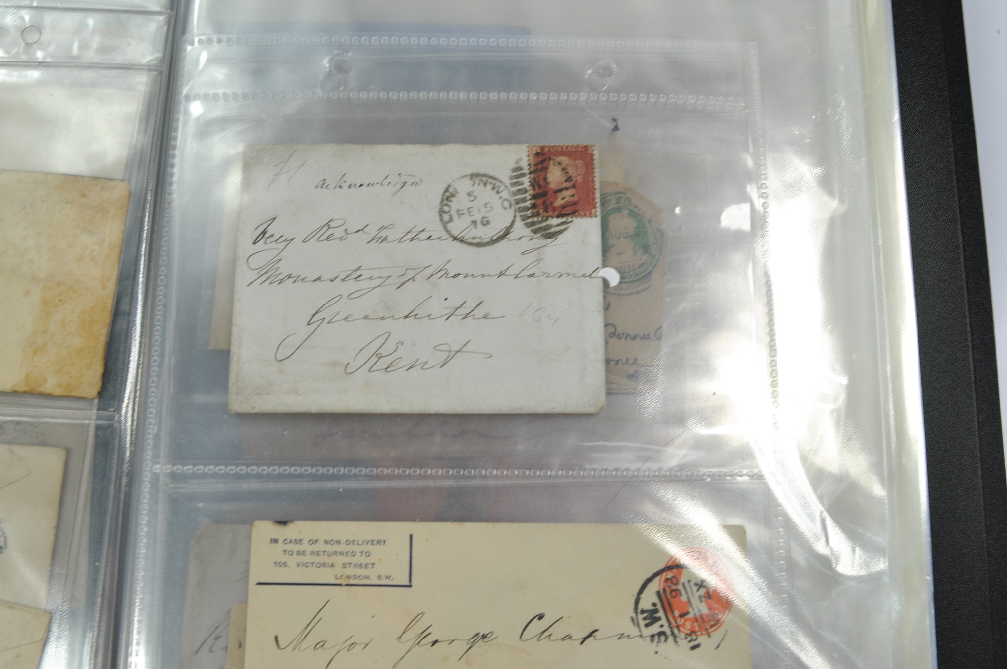 Stamps interest and postal history of the 19th and early 20th century comprising an extremely - Image 11 of 31