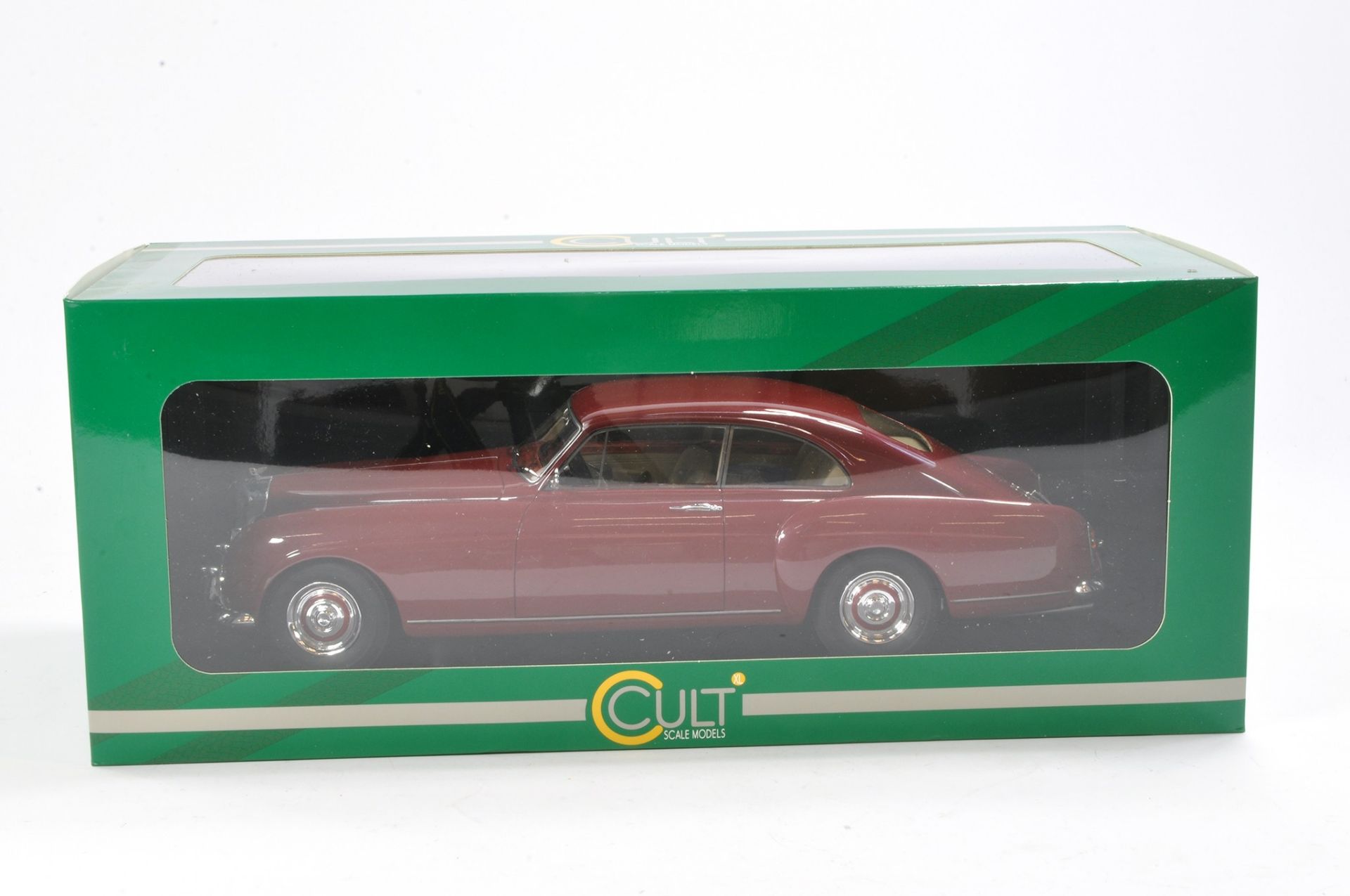 Cult Scale Models 1/18 No. CML023-1 Bentley S1 Continental Fastback Coupe - Red Metallic. Ex Bentley