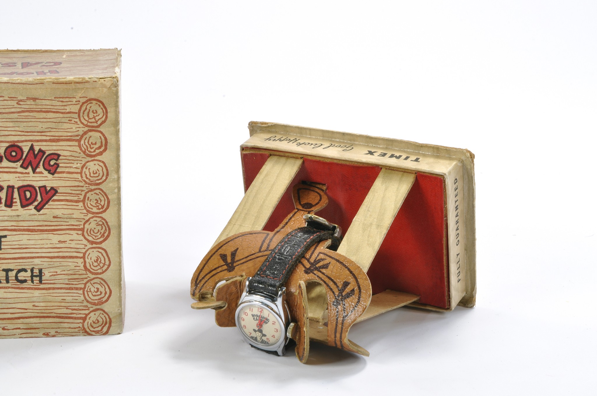 Timex 1955 Hopalong Cassidy Wrist Watch comprising original watch and