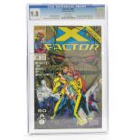 Graded Comic Book Interest Comprising X-Factor #66 Marvel Comics 5/91 - Chris Claremont, Jim Lee &