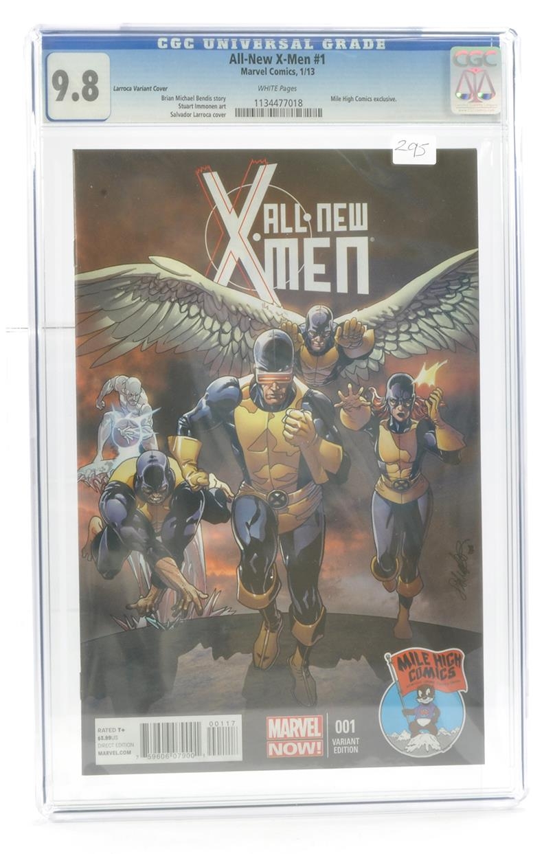 Graded Comic Book Interest Comprising All-New X-Men #1 - Marvel Comics 1/13 - Larroca Variant