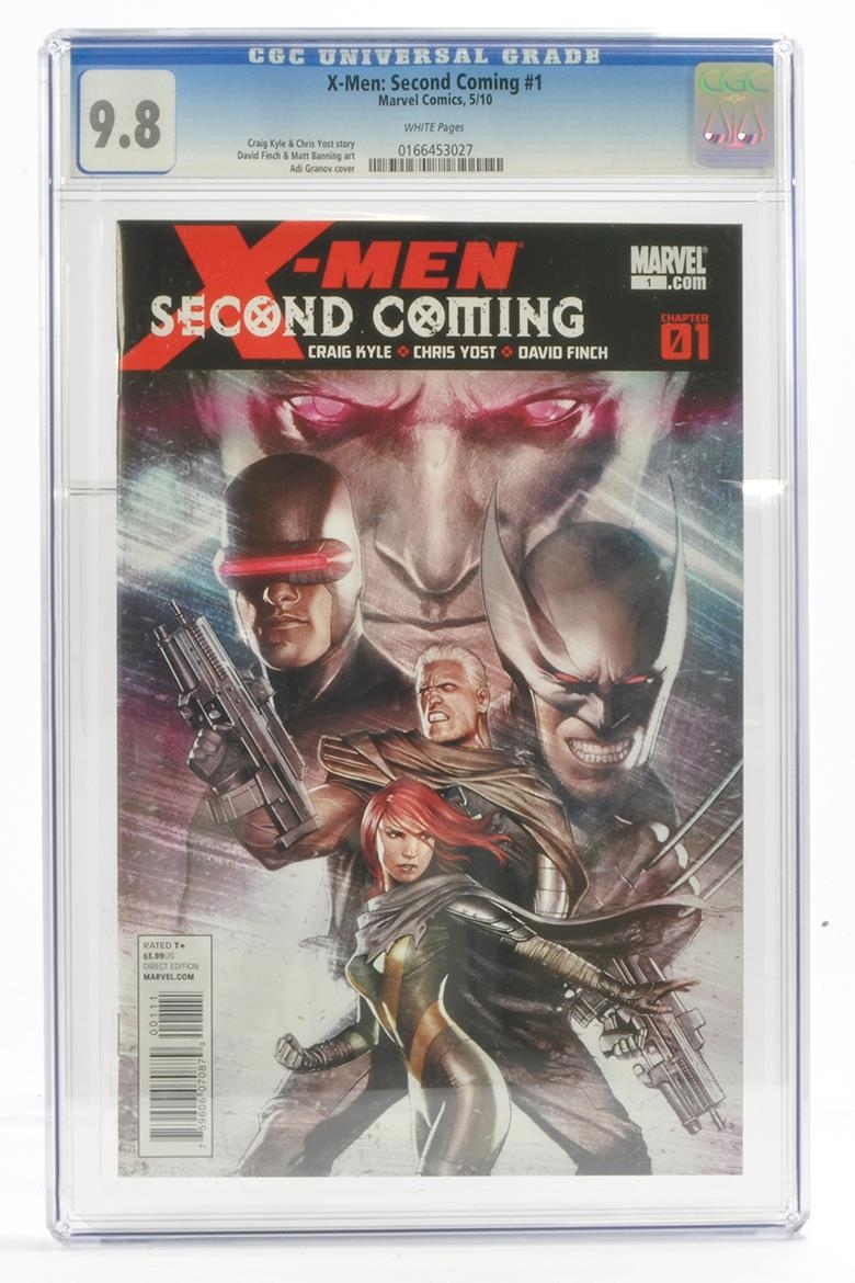 Graded Comic Book Interest Comprising X-Men: Second Coming #1 - Marvel Comics 5/10 - Craig Kyle &