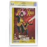 Graded Comic Book Interest Comprising X-Men #5 - Marvel Comics 11/13 - Signed by Arthur Adams on 3/