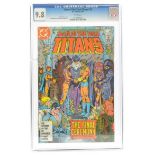 Graded Comic Book Interest Comprising Tales of the Teen Titans #76 - D.C. Comics 4/87 - Marv Wolfman