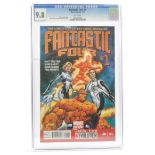 Graded Comic Book Interest Comprising Fantastic Four #1 - Marvel Comics 1/13 - Matt Fracion story.