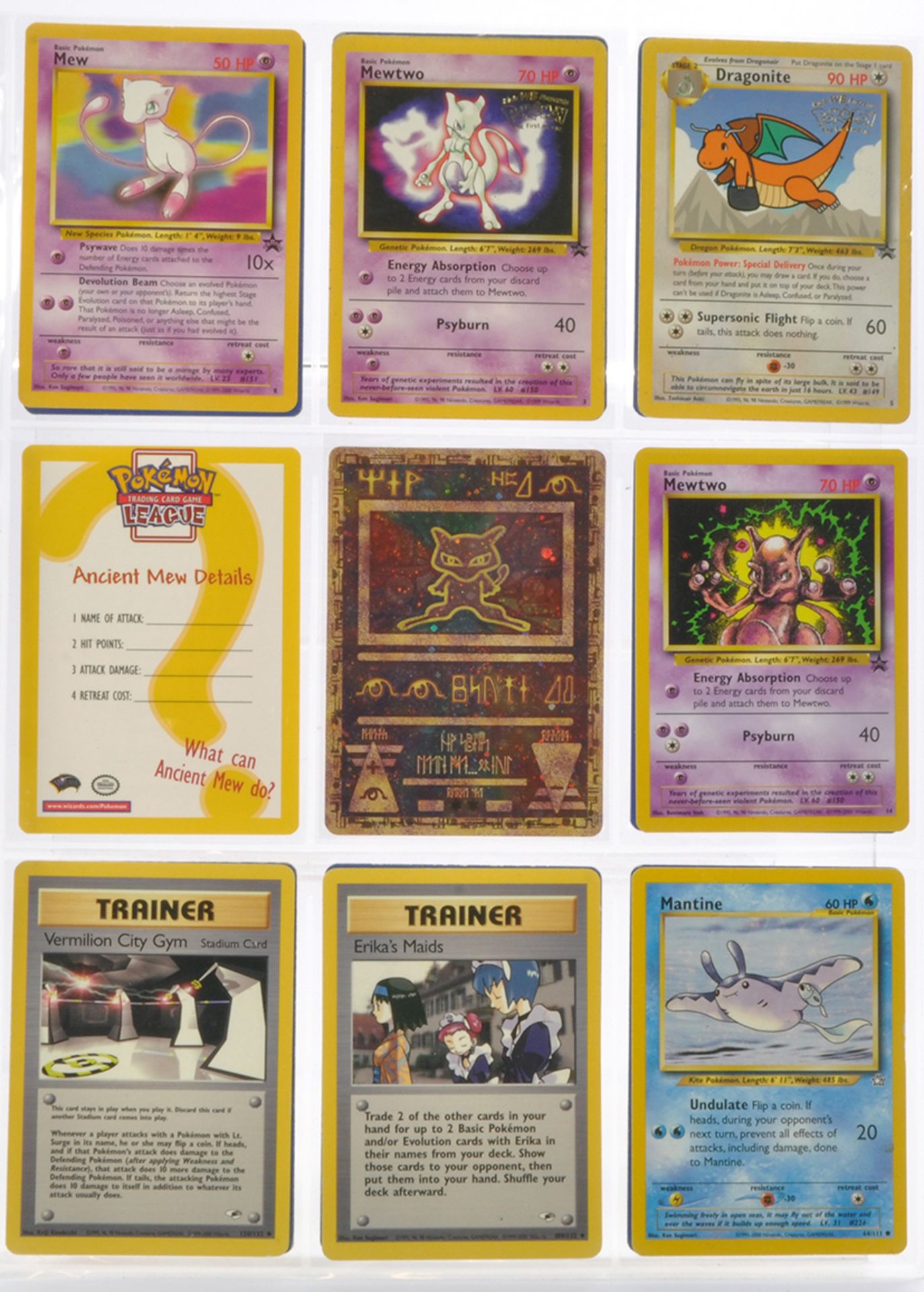 Pokemon Cards comprising Team Rocket Series - Partially complete plus ancient Mew, Promos etc. - Image 11 of 12