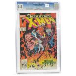 Graded Comic Book Interest Comprising Uncanny X-Men #243 - Marvel Comics 04/89 - Chris Claremont