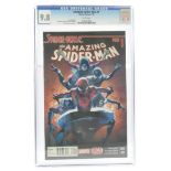 Graded Comic Book Interest Comprising Amazing spider-Man #9 - Marvel comics 1/15 - Dan Slott