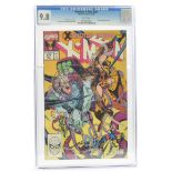 Graded Comic Book Interest Comprising Uncanny X-Men #271- Marvel Comics - 12/90 - Chris Claremont
