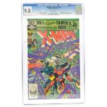 Graded Comic Book Interest Comprising X-Men #154 - Marvel Comics 2/82 - Chris Claremont story.