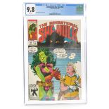 Graded Comic Book Interest Comprising Sensational She-Hulk #42 - Marvel Comics 8/92 - John Bryne