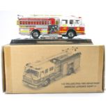 Fire and Rescue Model issue comprising Code 3 Collectibles 1/32 No. 12984 Philadelphia ALF Squrt