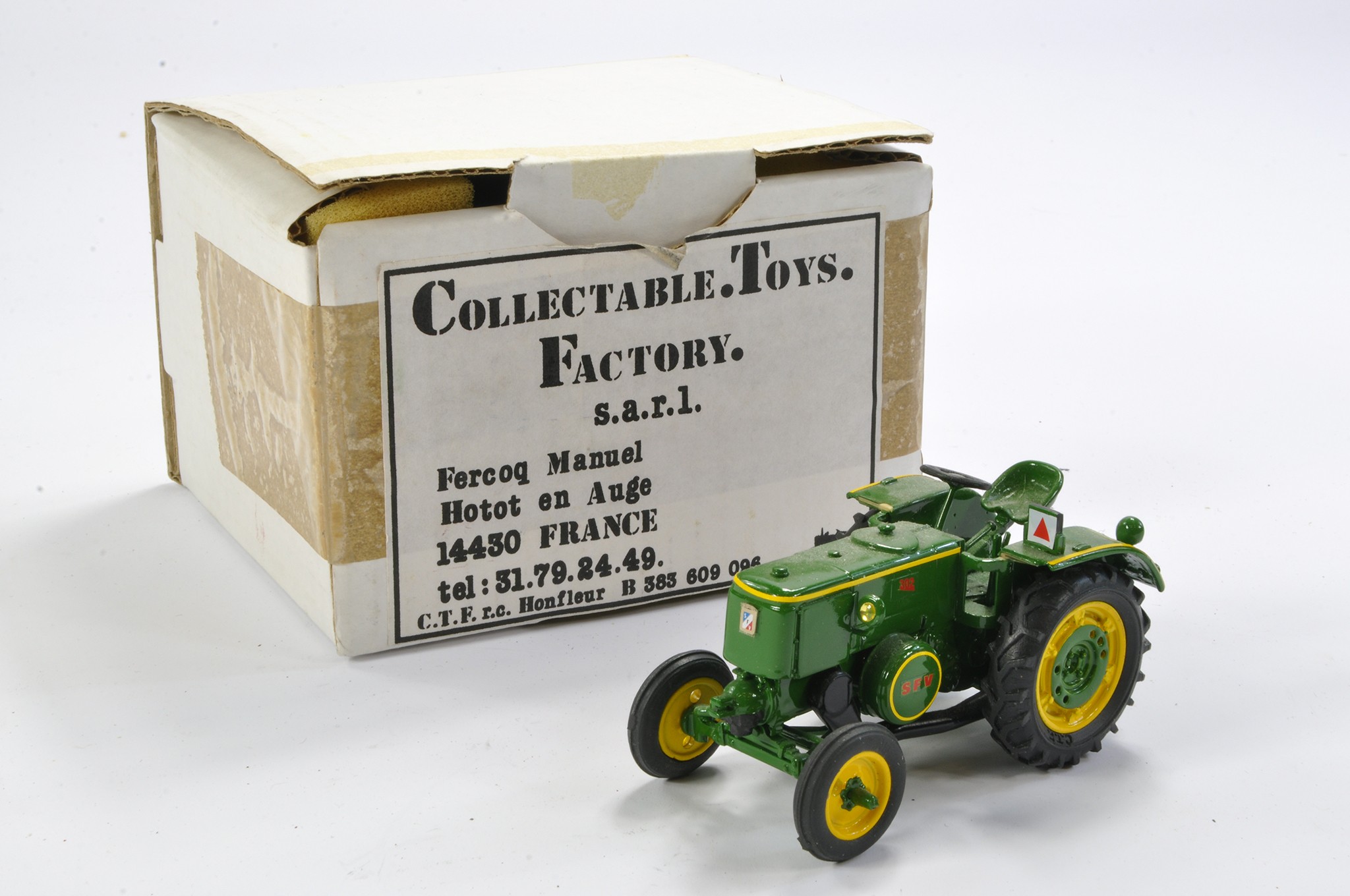 CTF (Collectable Toys Factory) 1/32 SFV Tractor. Looks to be without fault in original box. Scarce.