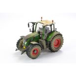 Universal Hobbies 1/32 Fendt 722 Vario Tractor. Weathered Finish. Displays without obvious sign of