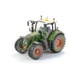 Universal Hobbies 1/32 Fendt 724 Vario Tractor. Weathered and modified. Looks to be without