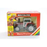 Britains No. 9517 Massey Ferguson 2680 Tractor with Double Rear wheels. Excellent in excellent box.