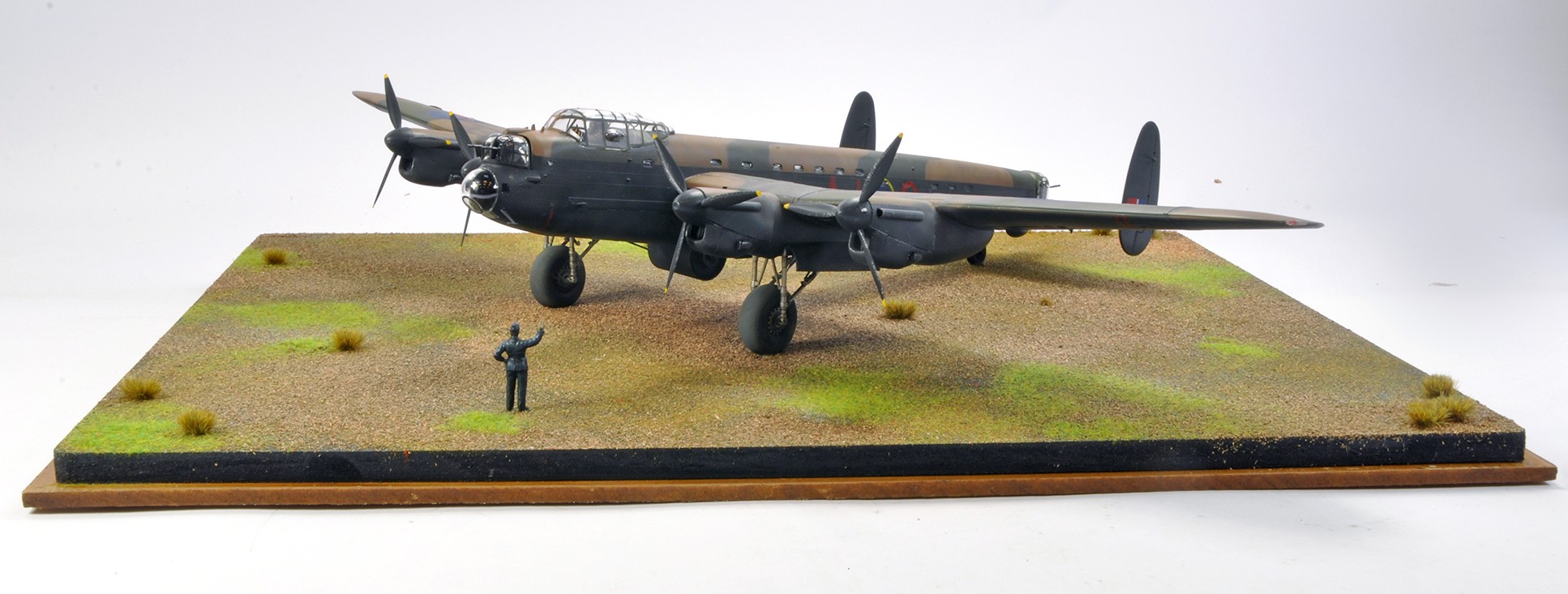 An impressive special commission large Kit Built Avro Lancaster Bomber Aircraft, ED933 from 617