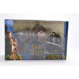 Toy Biz Lord of the Rings figure issue comprising The Return of the King Aragorn with Brego, Aragorn